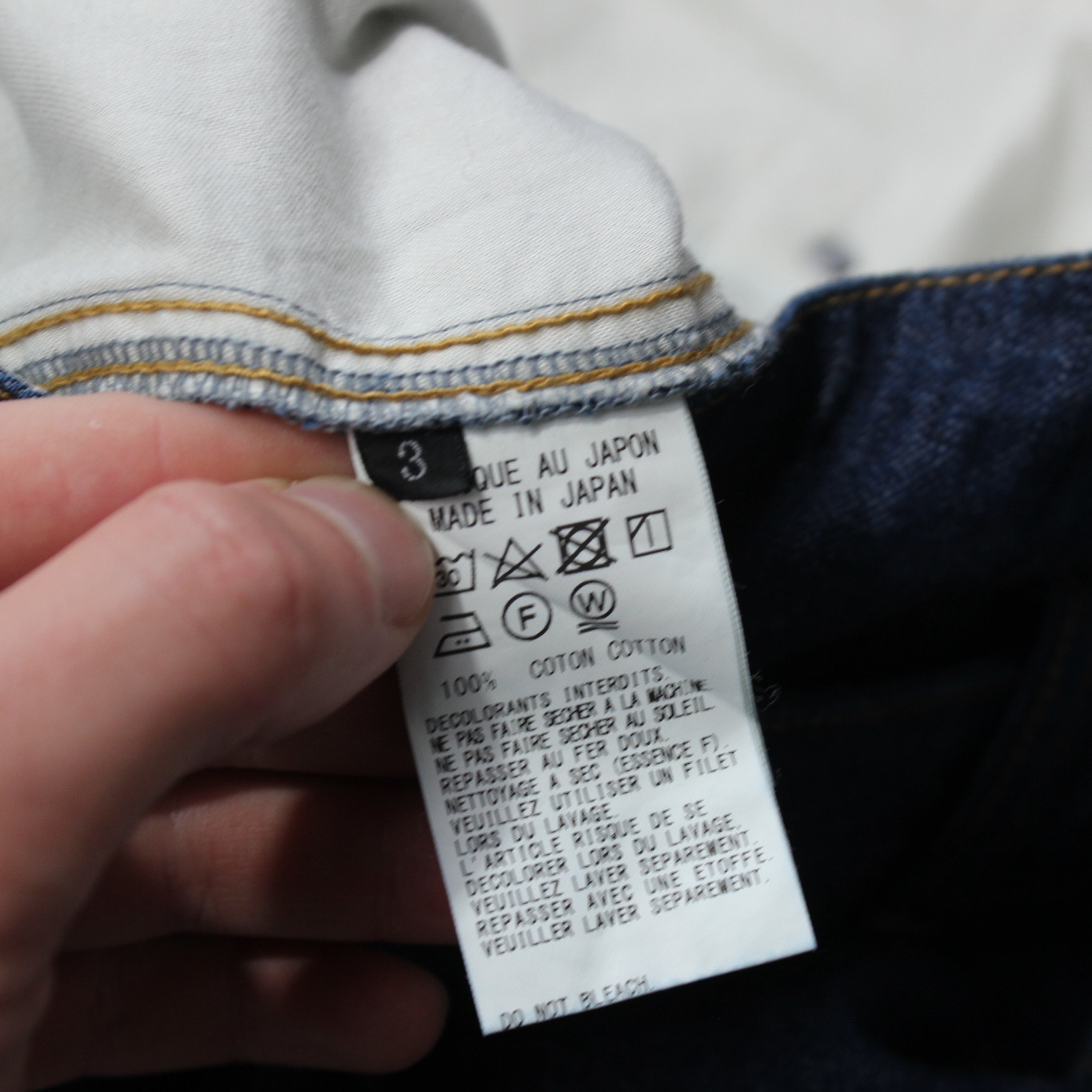 Yohji Yamamoto Buckleback Jeans