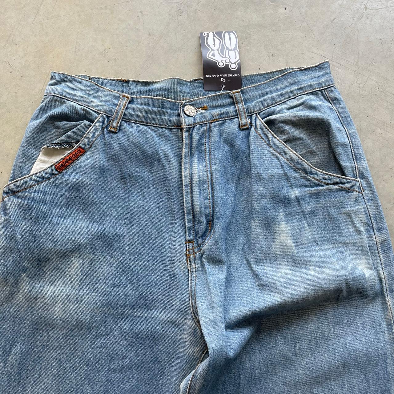 2000s Chunwnggao Distressed Jeans Wide Leg