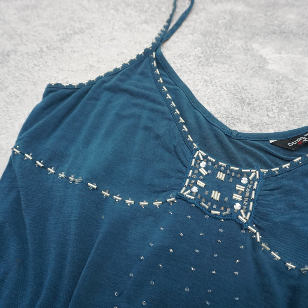 2000s Guess Beaded Cami