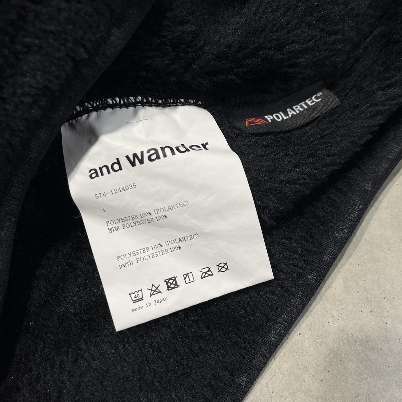 And Wander Deep Pile Crewneck