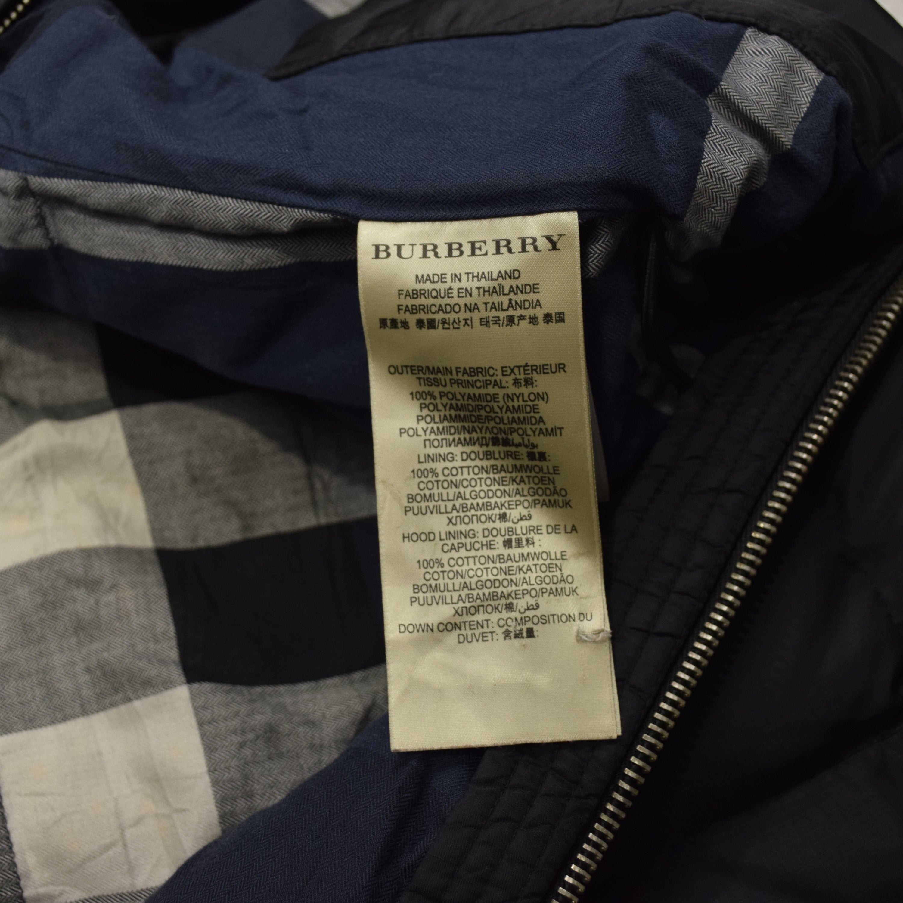 2000s Burberry Brit Puffer Vest