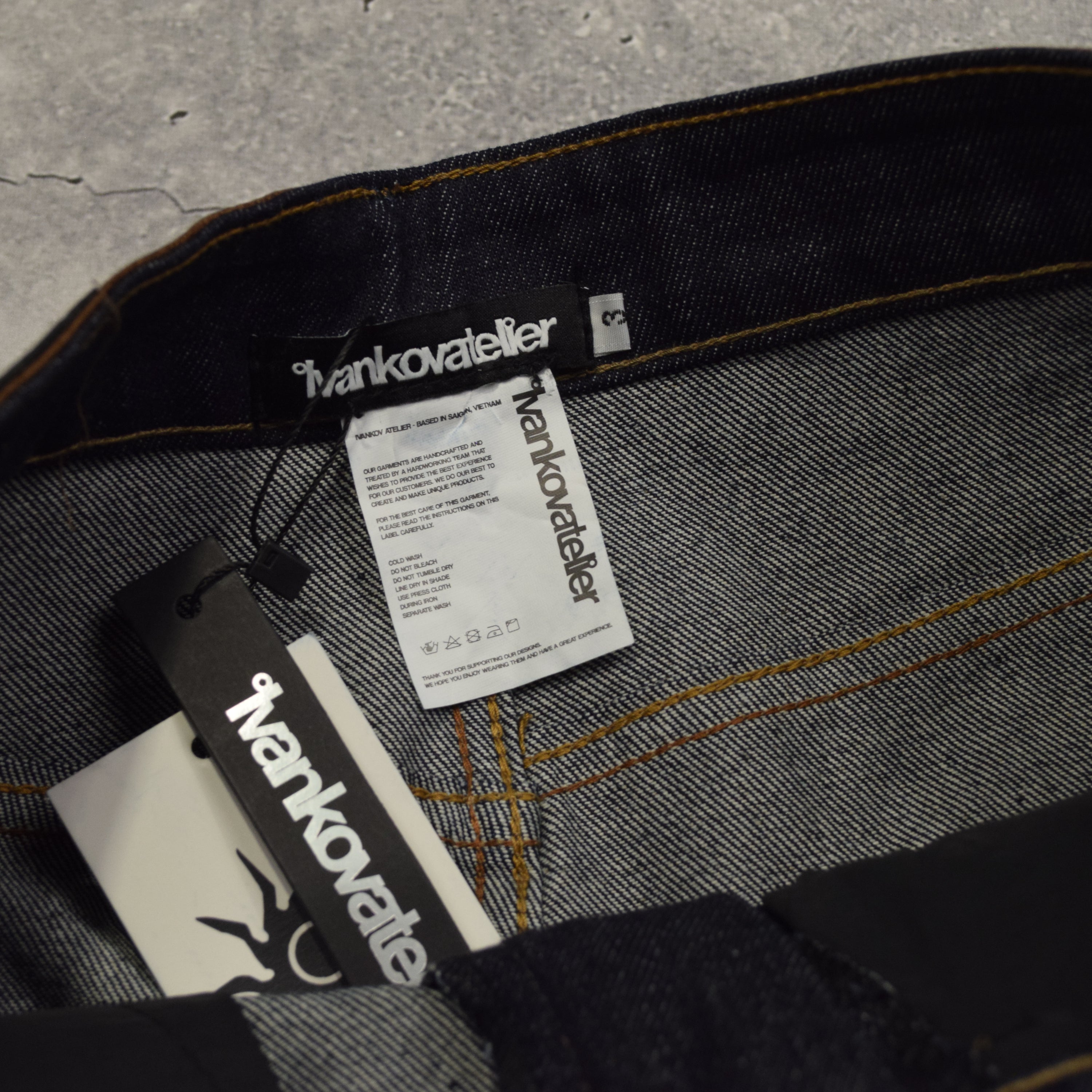 Modern Ivankovatelier Wide Leg Jeans