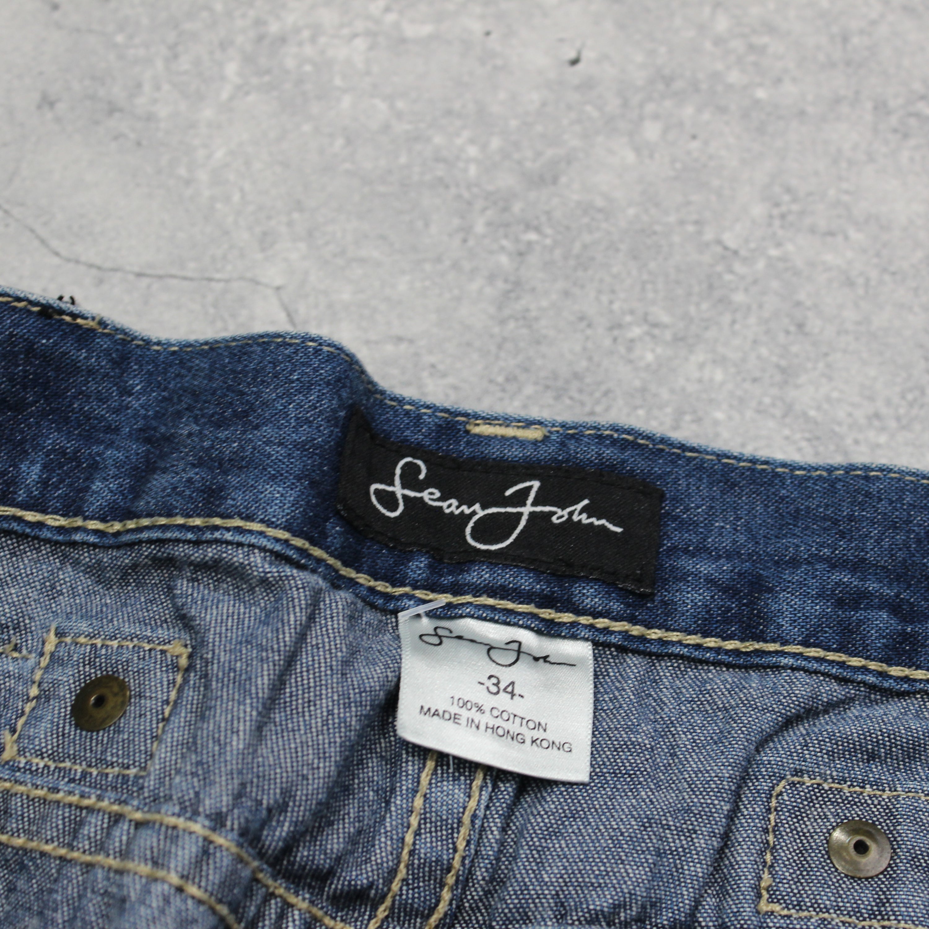 2000s Sean John Buckleback Jeans