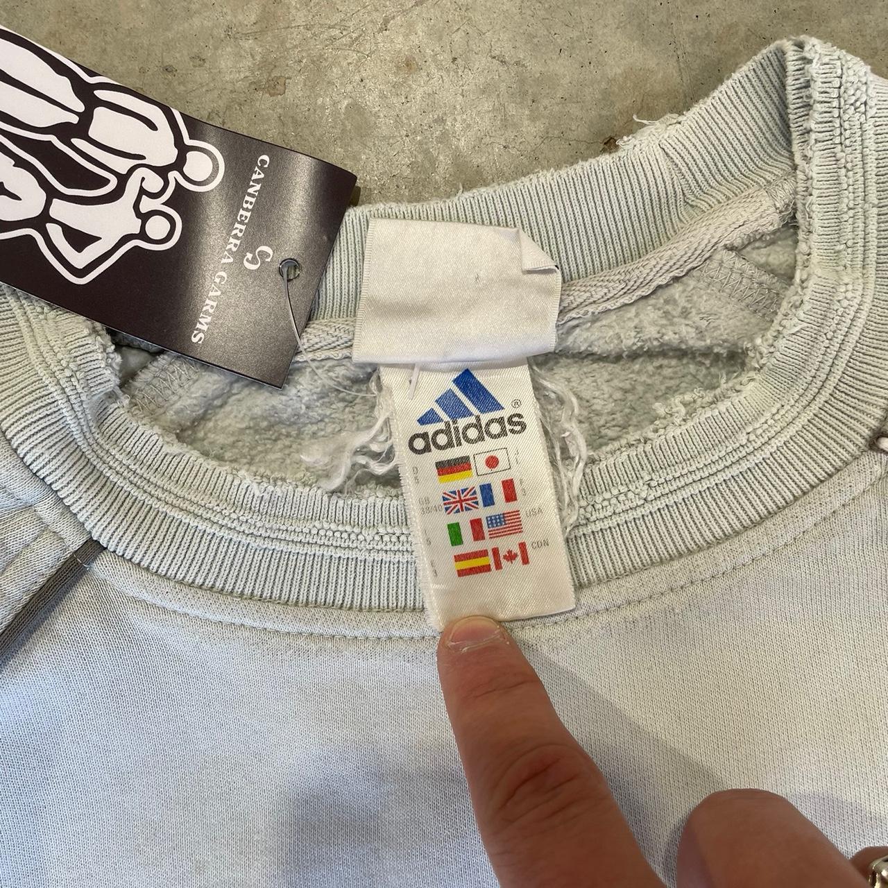 2000s Adidas Oversized Crewneck