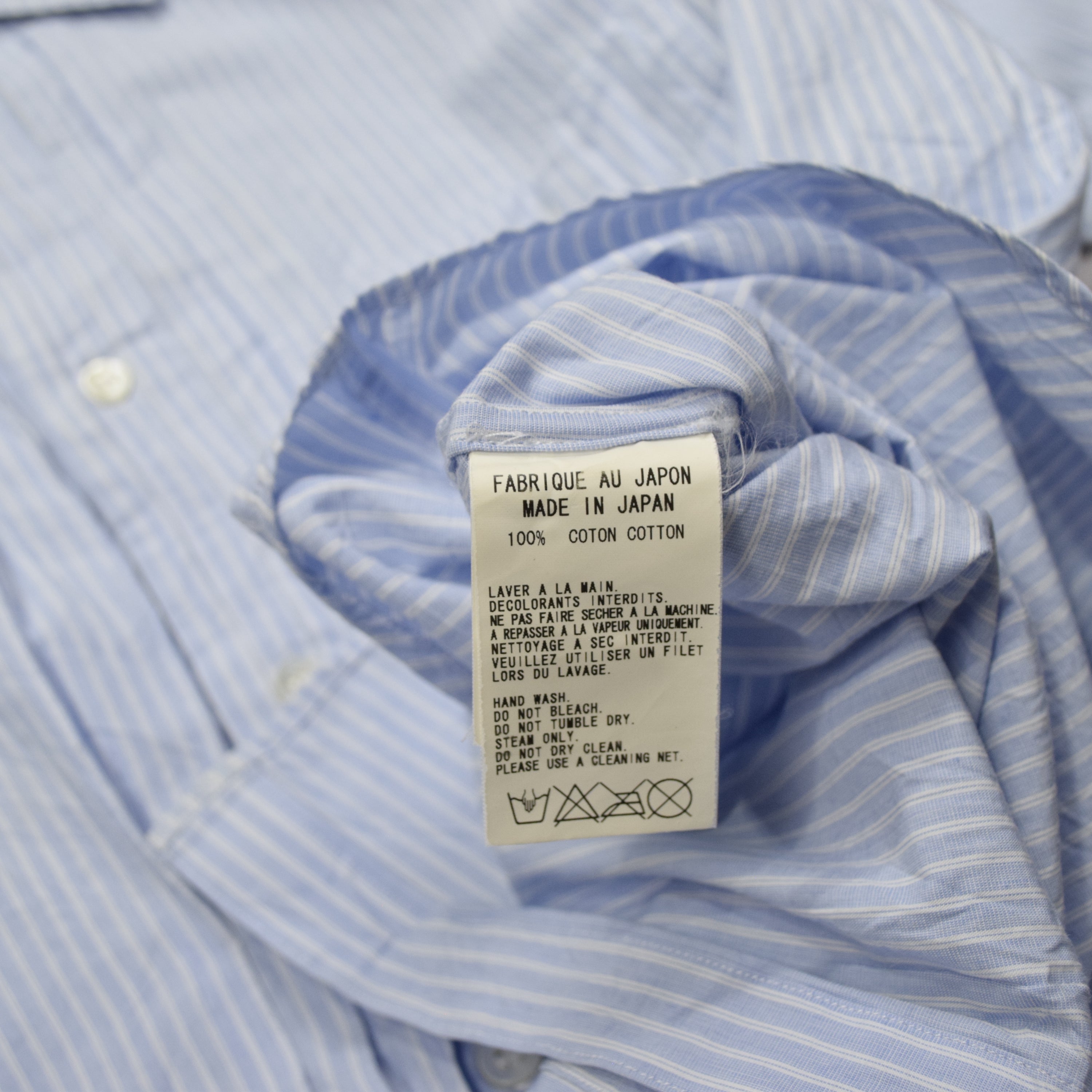 Yohji Yamamoto Y's Pleated Button Up