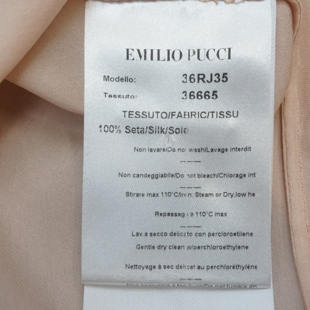 Emilio Pucci 100% Silk Blouse