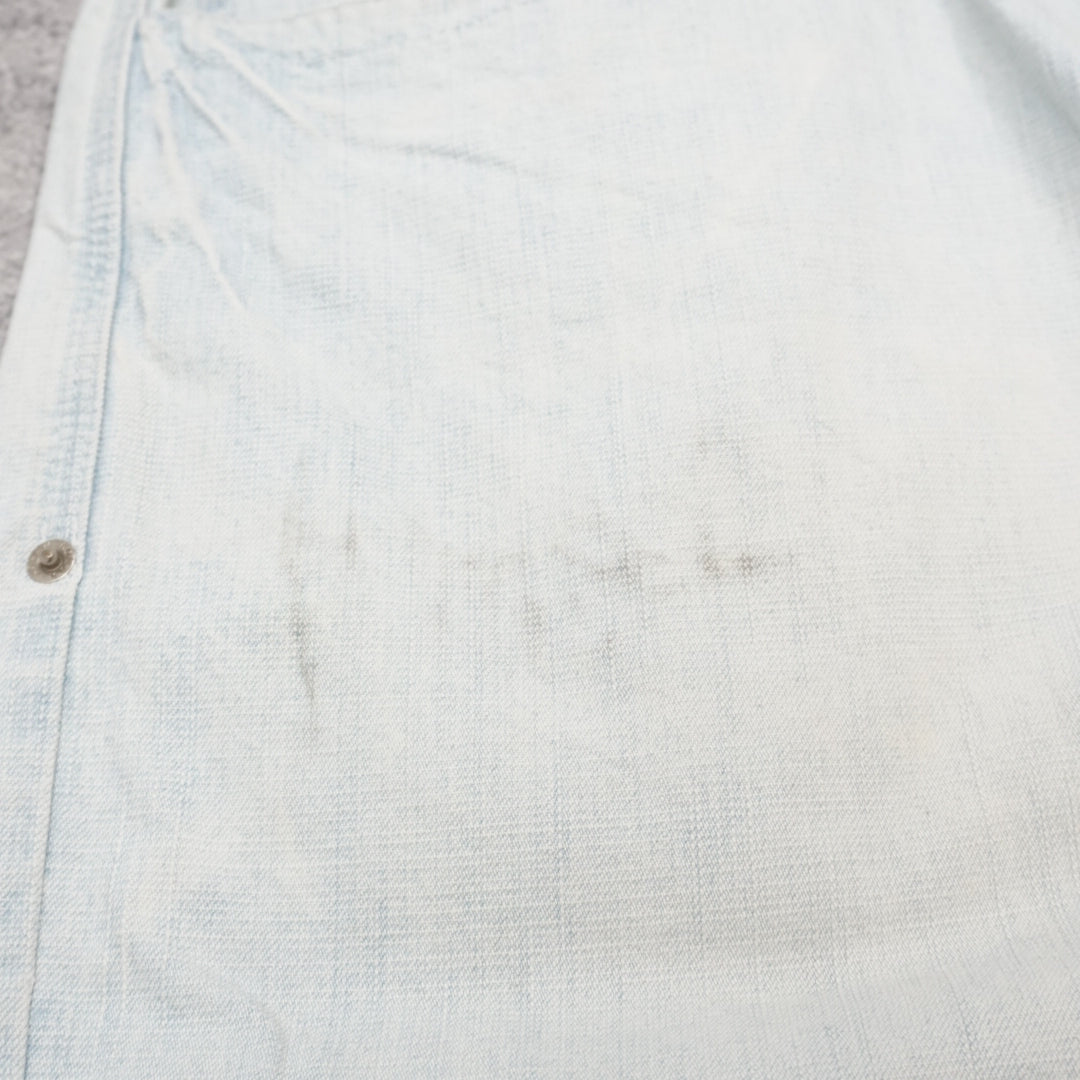 2000s Koman Jeans Baggy Light Wash Jorts