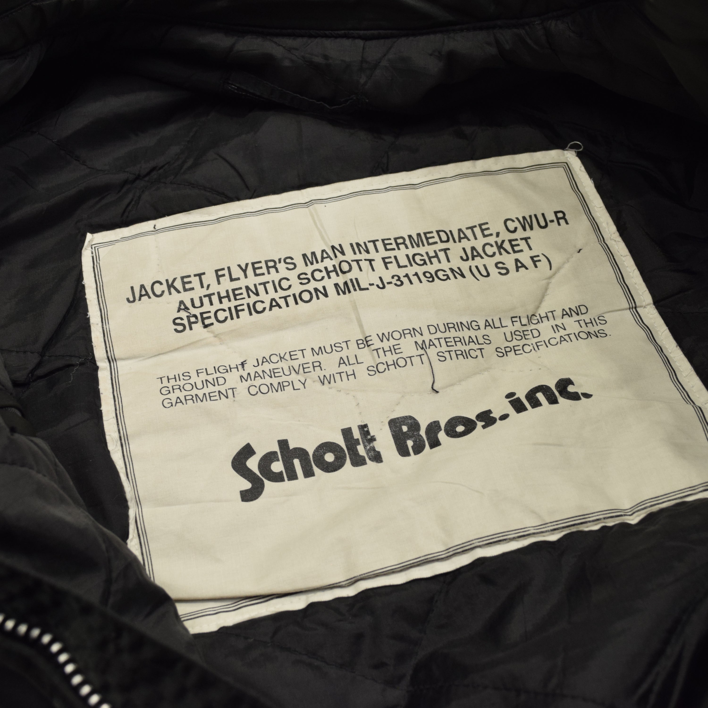 2000s Schott Bomber Jacket