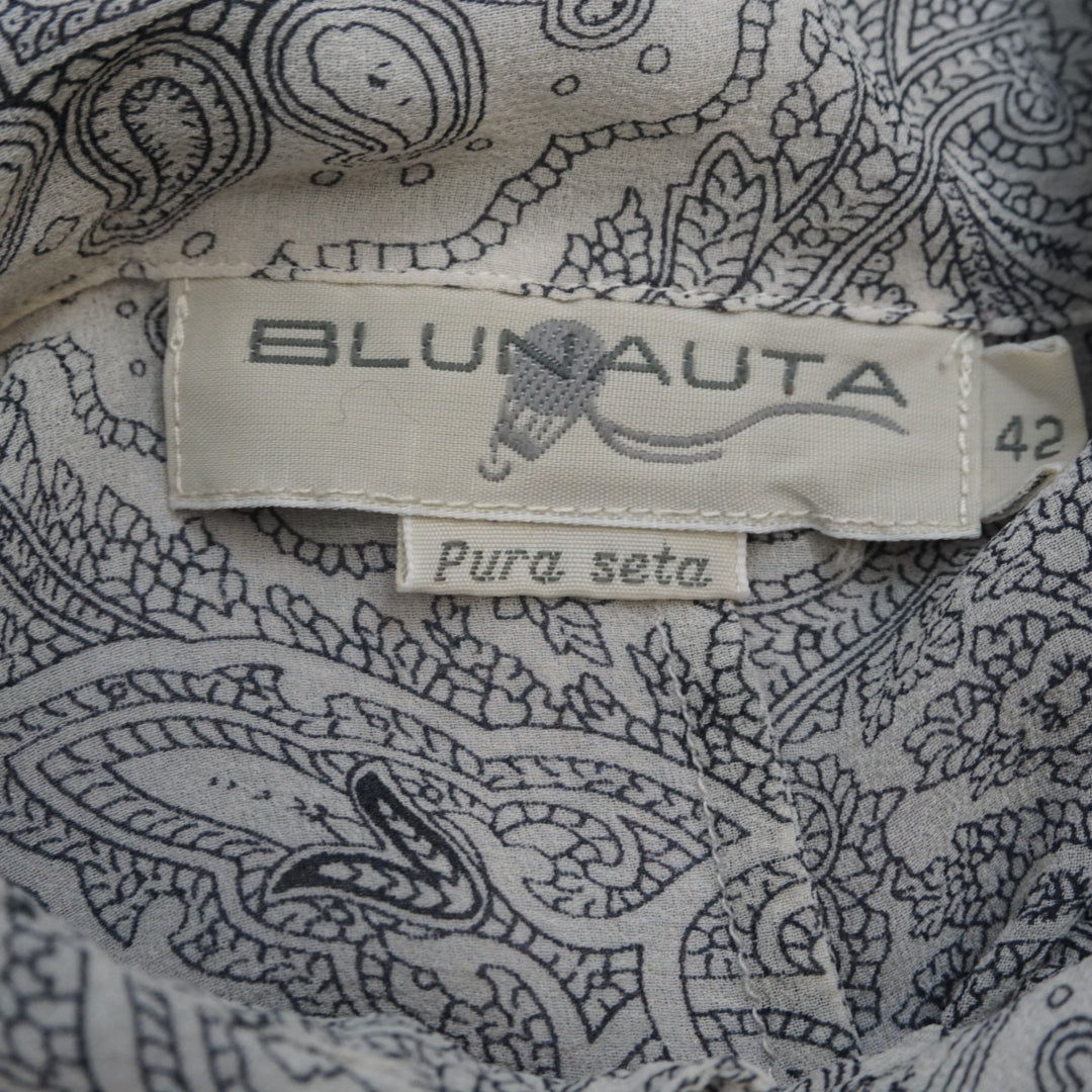Blunauta Paisley Patterned Button Up