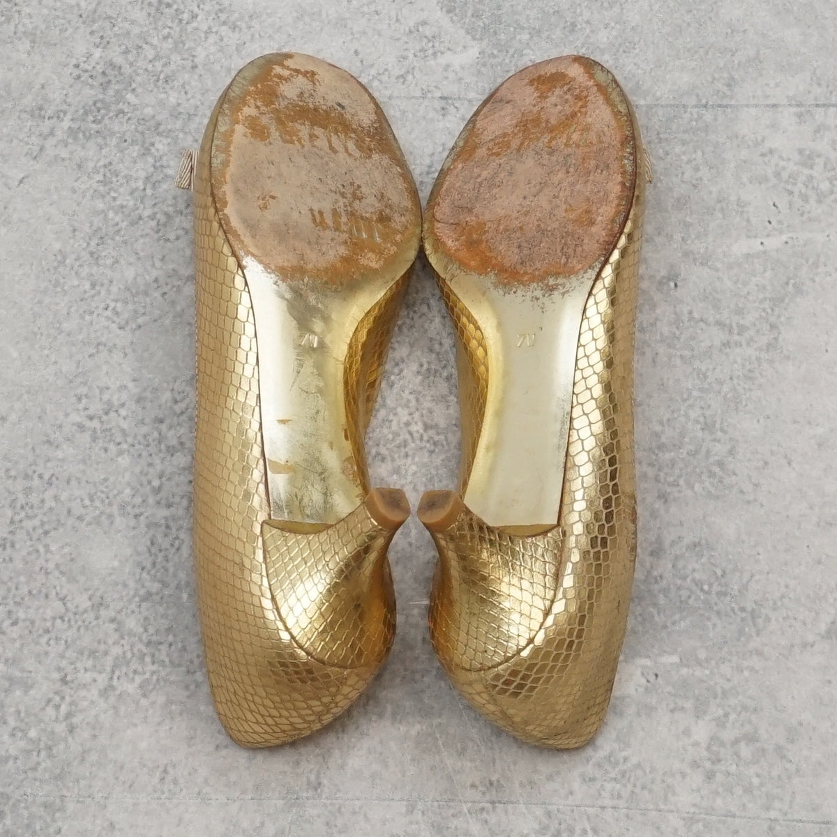 2000s Juicy Couture Snakeskin Heels