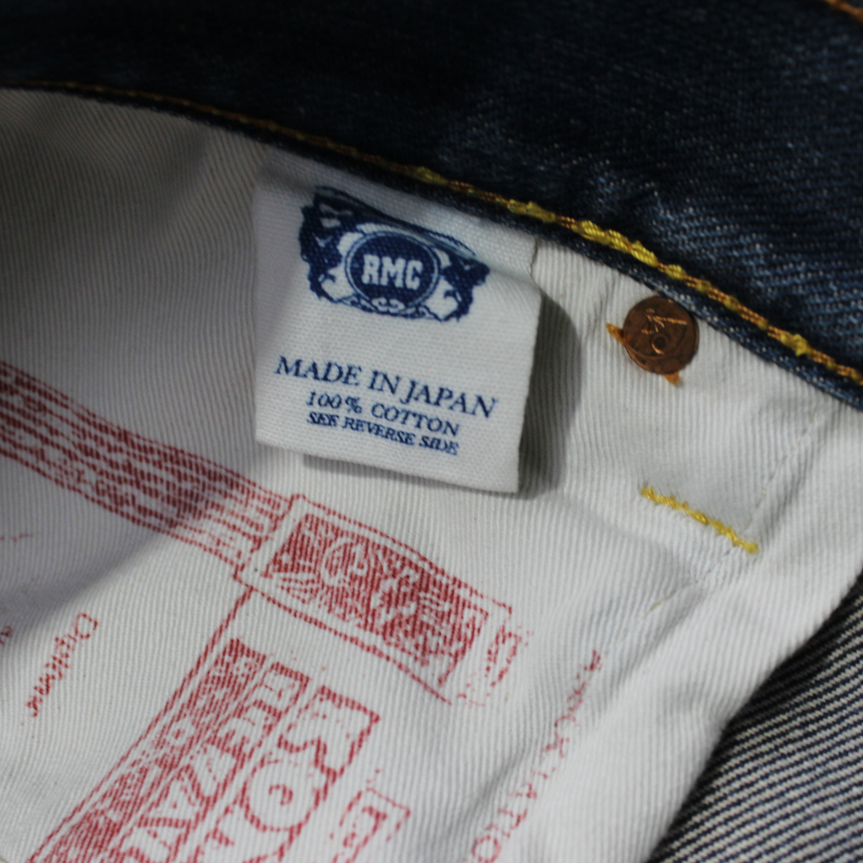 90s RMC Straight Leg Selvedge Jeans