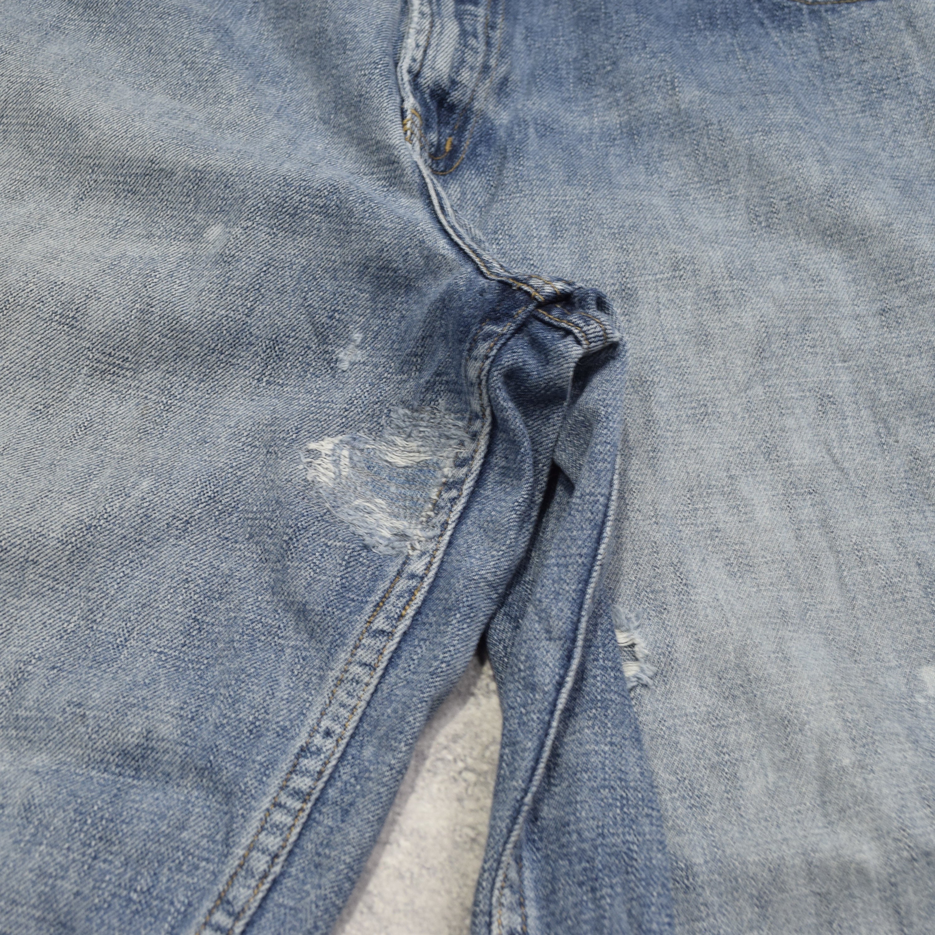 90s Hedz-Up  Distressed Relaxed Fit Jeans