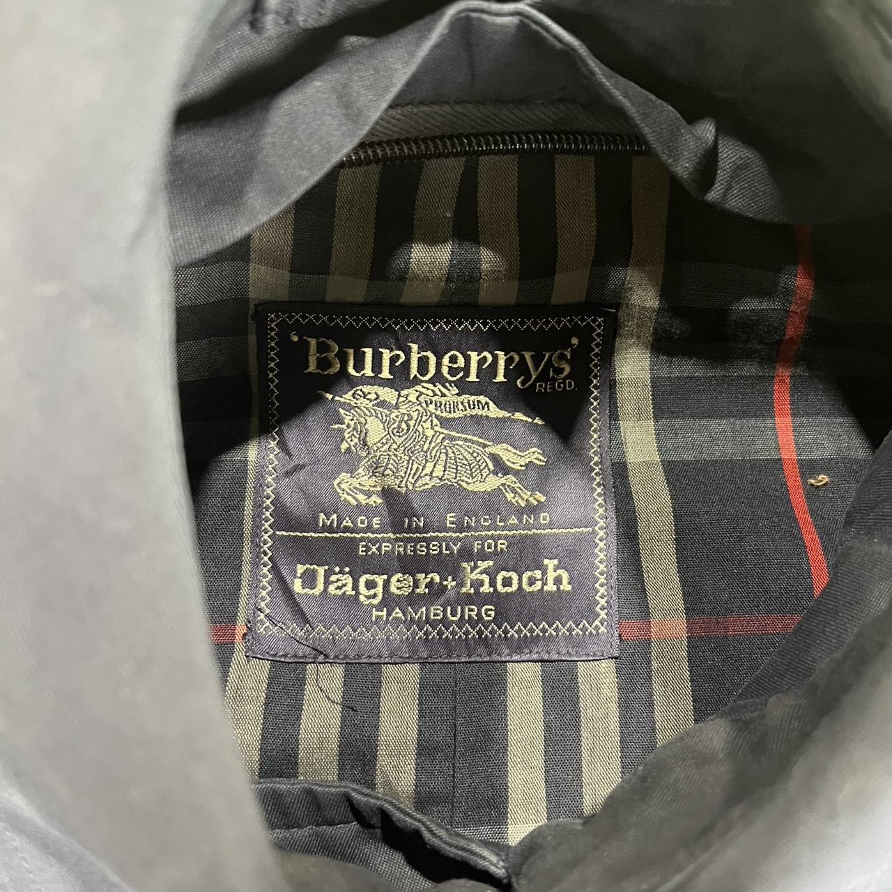 90s Burberry Double Breasted Retro Coat