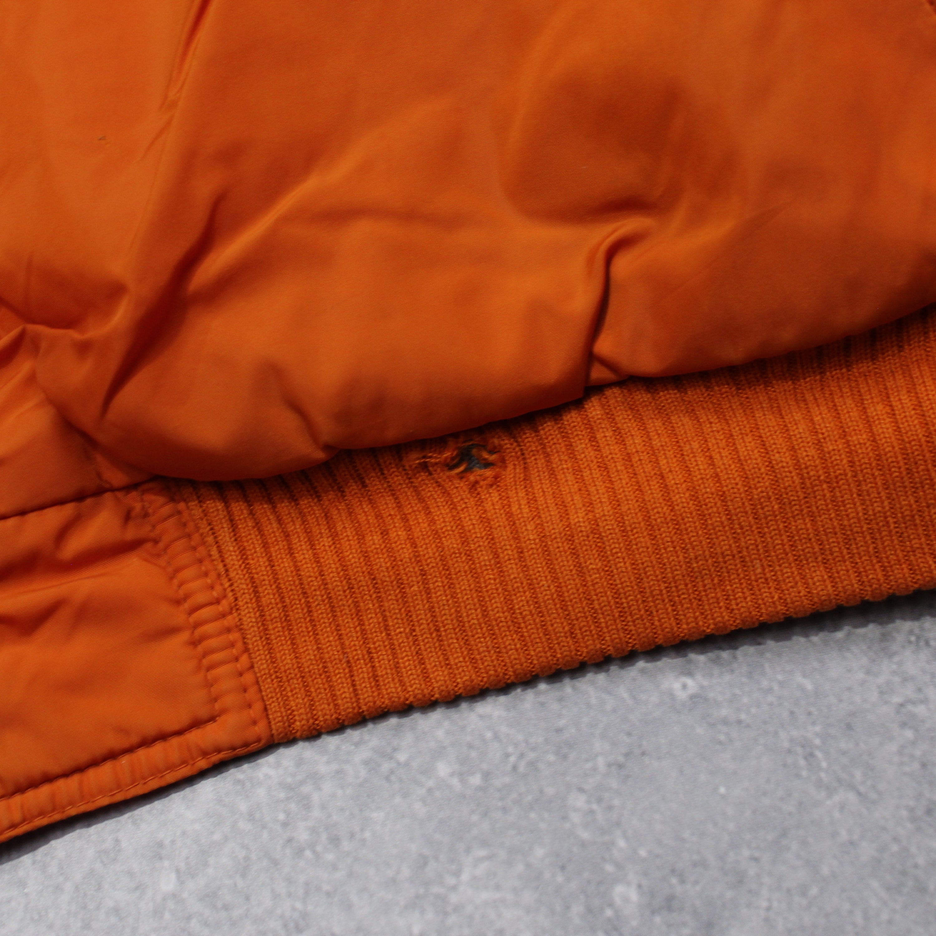 2000s Adidas Full Zip Orange Hoodie